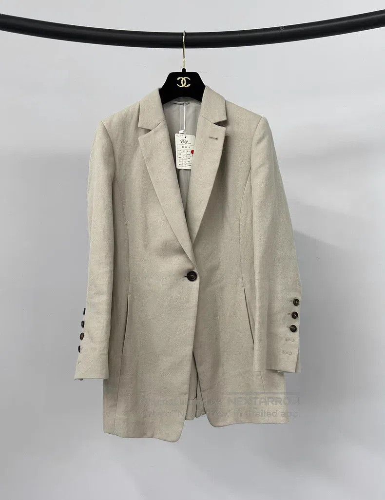Brunello Cucinelli Brunello Cucinelli Belted blazer Size XS / US 0-2 / IT 36-38 - 2 Thumbnail