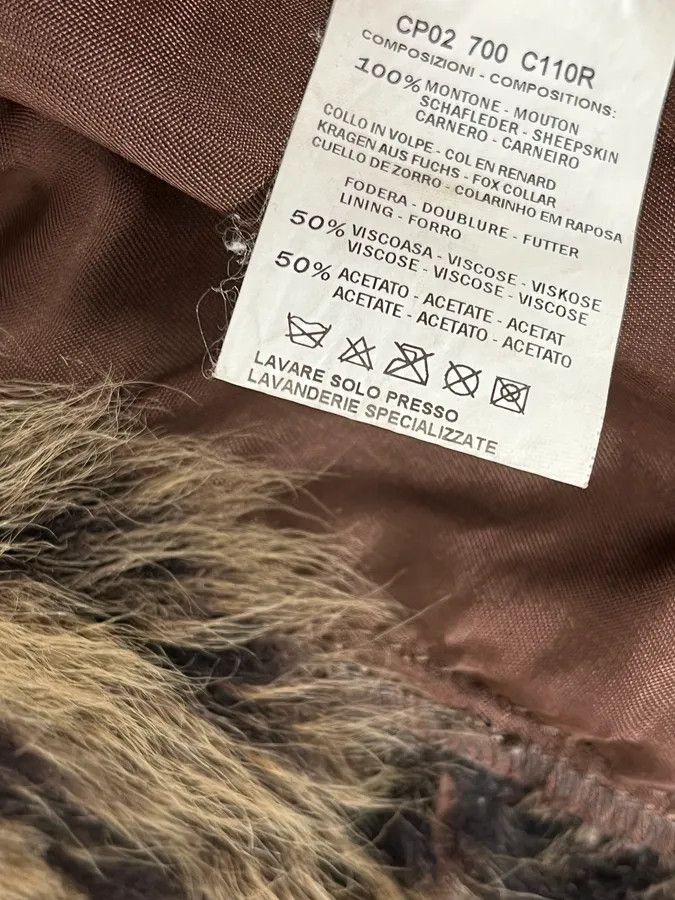 Roberto Cavalli 2000s Roberto Cavalli Brown Fur Leather Jacket Size S / US 4 / IT 40 - 9 Thumbnail