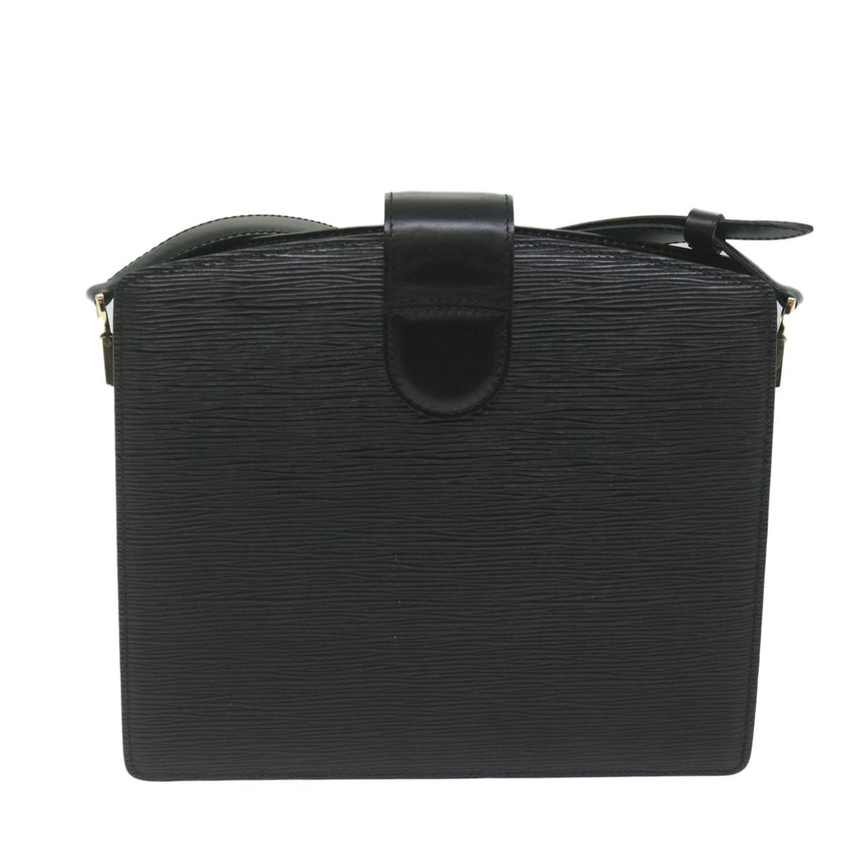 Louis Vuitton LOUIS VUITTON Epi Capuchin Shoulder Bag Black M52342 Size ONE SIZE - 2 Thumbnail