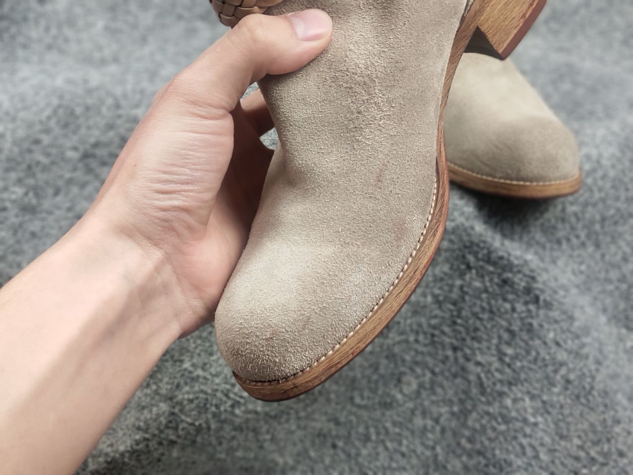 Marina Rinaldi Marina Rinaldi Design suede Leather Ankle Boots Floor Model Size US 8 / IT 38 - 12 Thumbnail