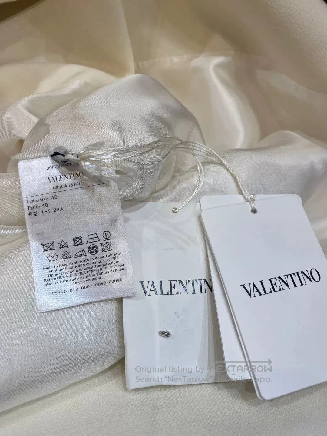 Valentino Valentino Blue Beaded Collar A. Size S / US 4 / IT 40 - 5 Thumbnail