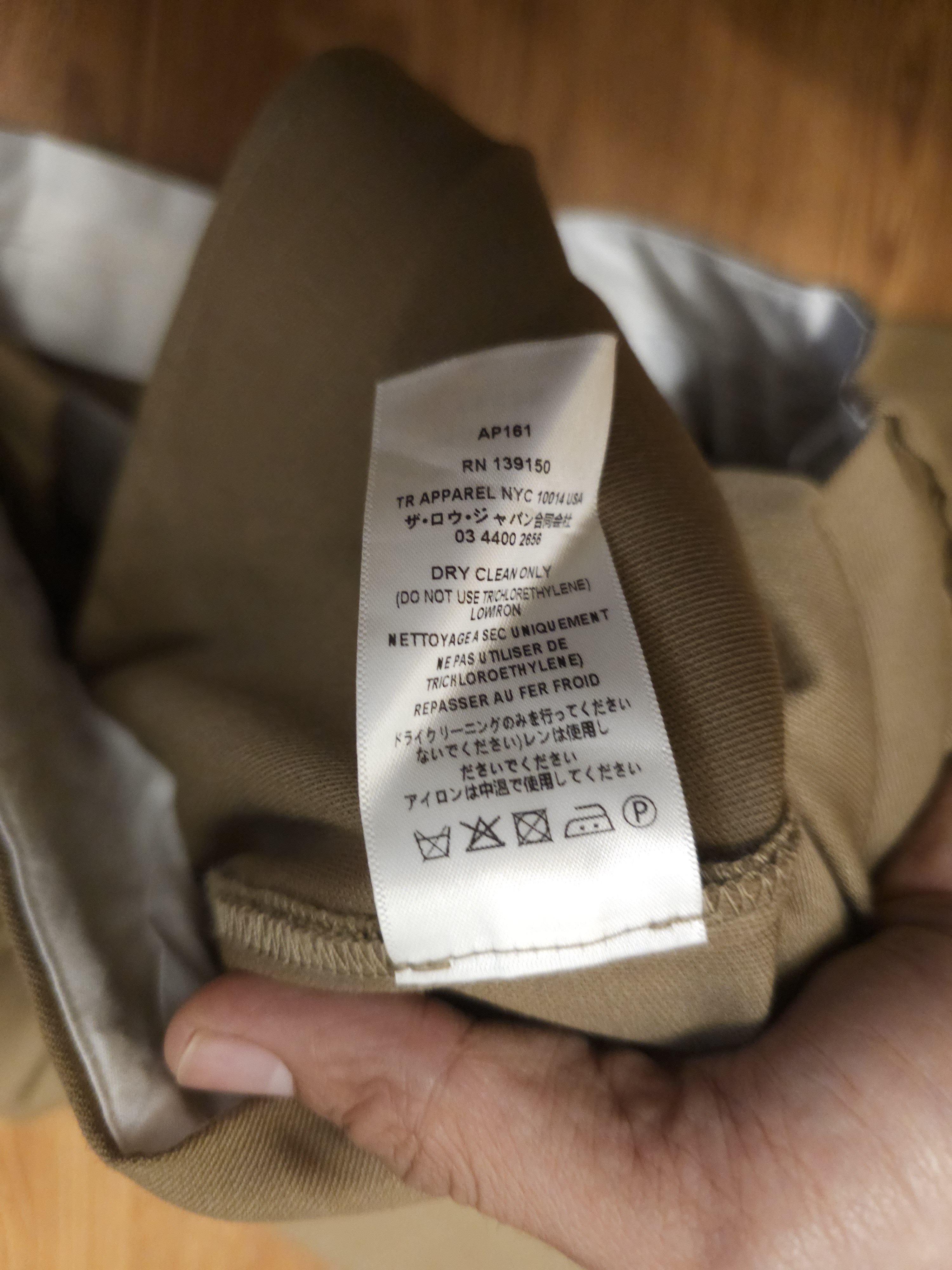 The Row Pleated Wool Pants Size US 26 / EU 42 - 8 Thumbnail