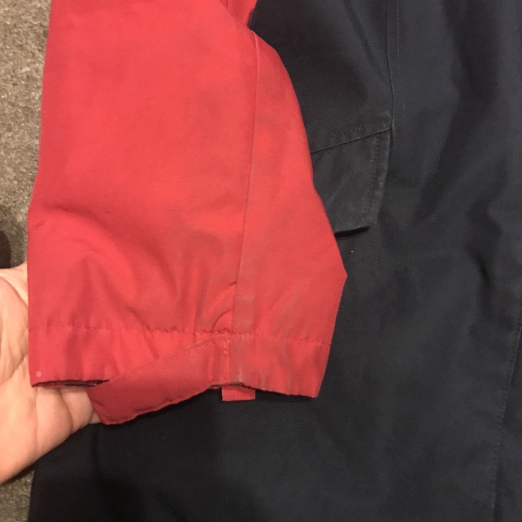 Tommy Hilfiger Tommy Hilfiger 3-in-1 Jacket Women M All Weather System Coat Navy Red Solid Zip Snap Size M / US 6-8 / IT 42-44 - 2 Thumbnail