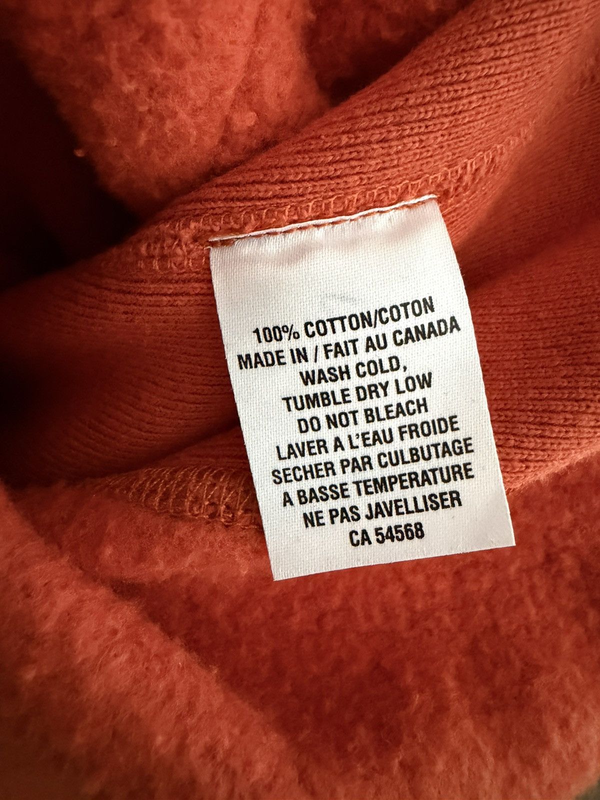 BIANCA CHANDON Orange Lover Hoodie Size US M / EU 48-50 / 2 - 5 Thumbnail