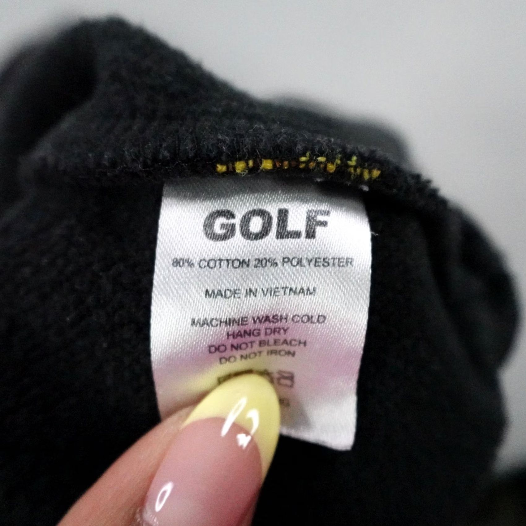 Golf Wang Golf Wang Hoodie Mens Small Black Dirt Pullover Sweatshirt Tyler The Creator Size US S / EU 44-46 / 1 - 4 Thumbnail