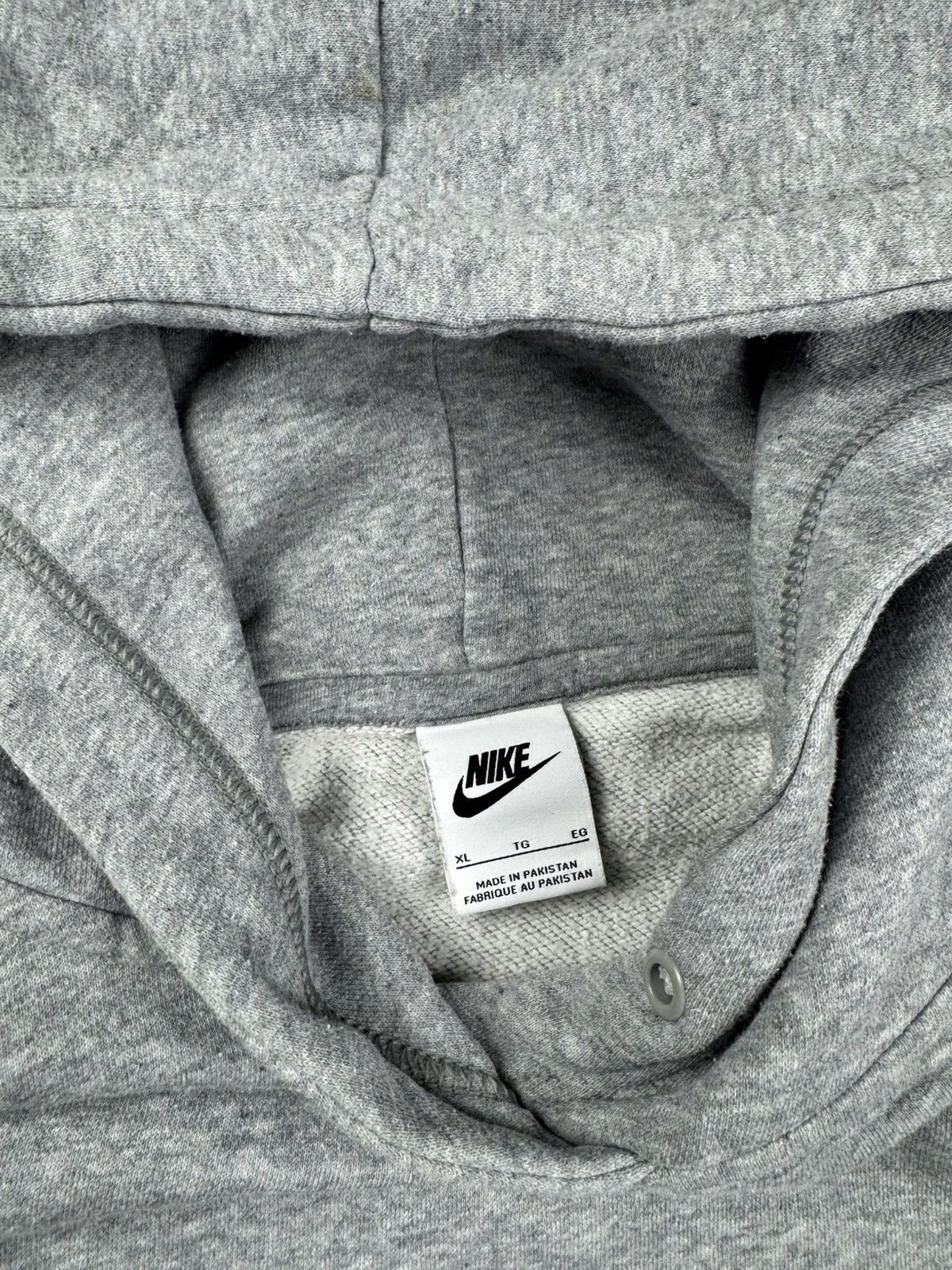 Nike × Vintage NIKE VINTAGE CENTER LOGO OVERSIZE BOXY HOODIE Size US XL / EU 56 / 4 - 7 Thumbnail