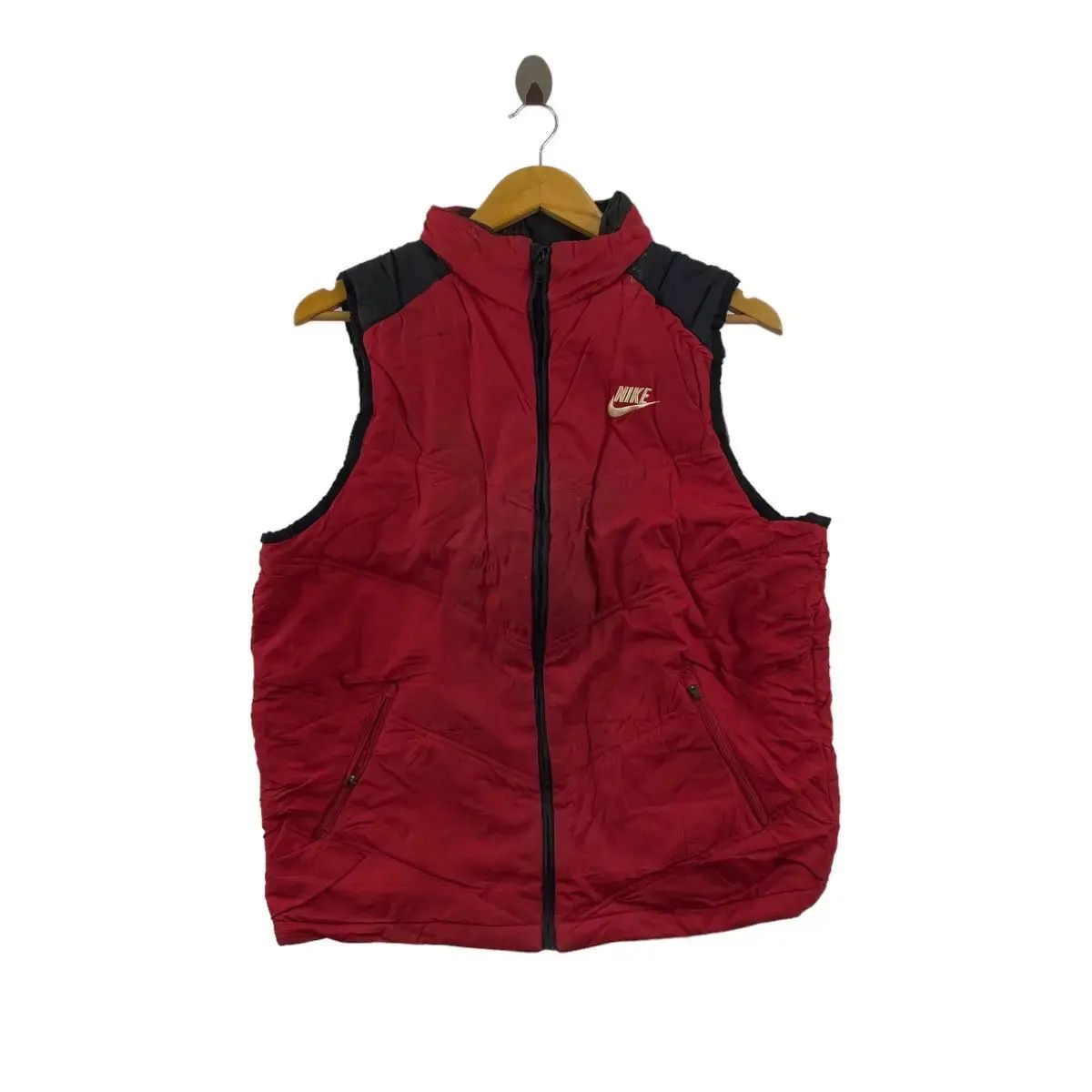 Nike Vintage NIKE SPORTSWEAR Light Puffer Outdoor Vest Jacket Size XL / US 12-14 / IT 48-50 - 1 Thumbnail