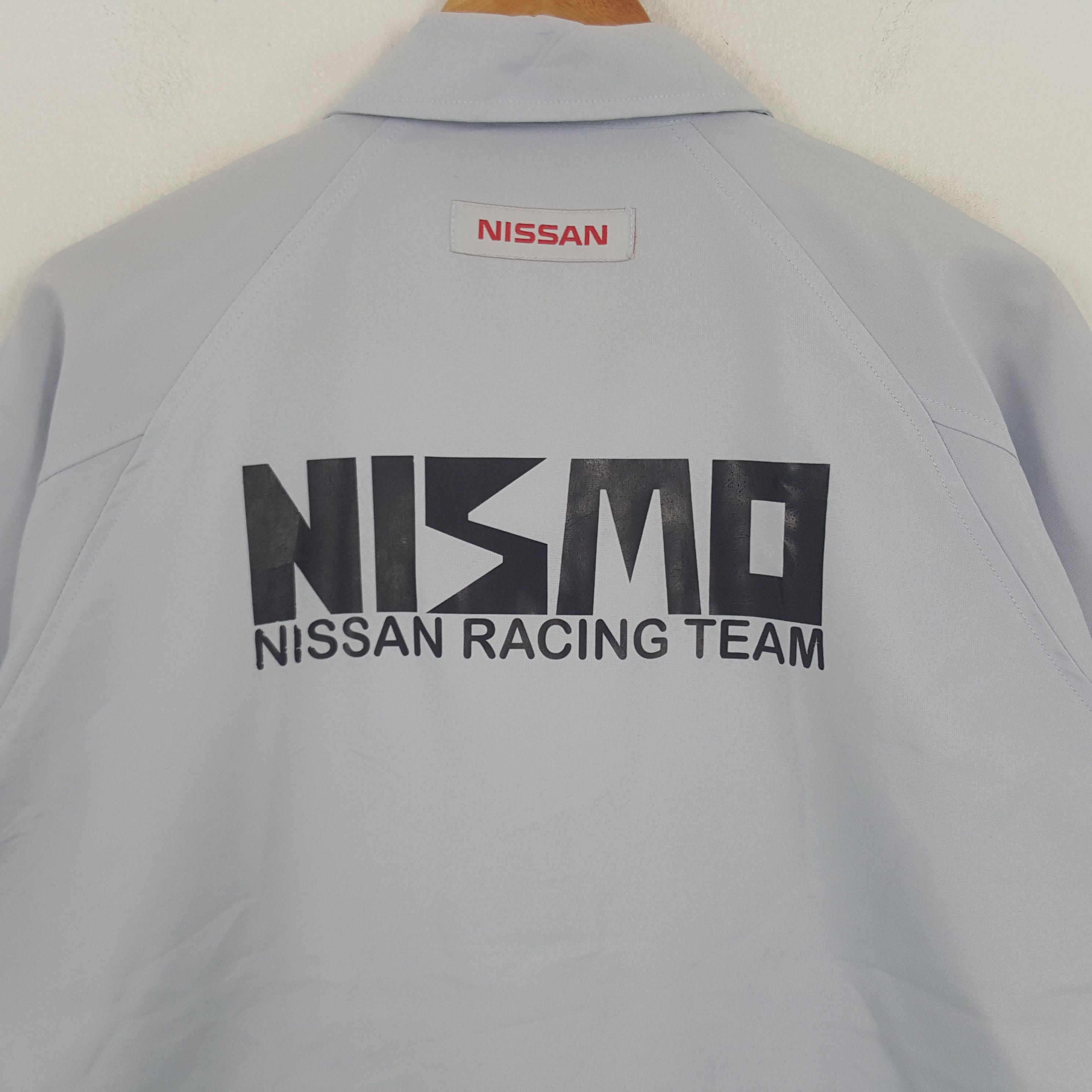 Japanese Brand × Vintage Vintage Nismo Nissan Japanese Racing Team Shirt Jacket Size US L / EU 52-54 / 3 - 2 Thumbnail