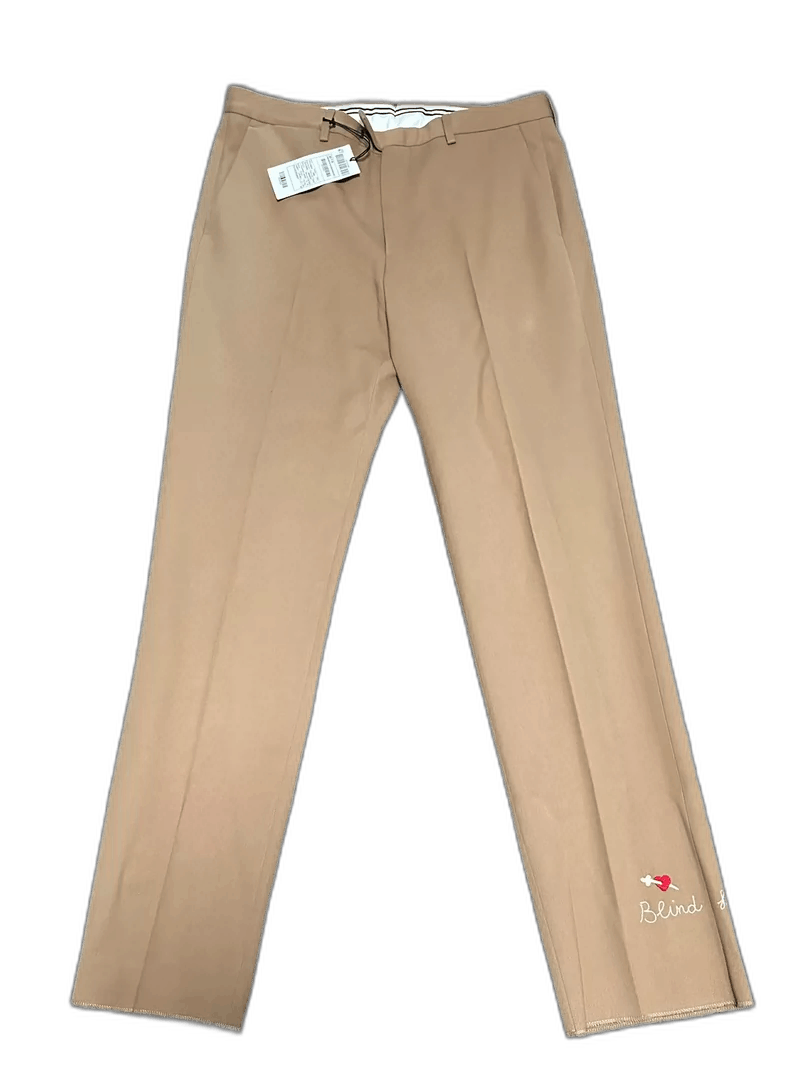 Gucci Gucci Men's Khaki Wool Blend Pants-2507 Size US 44 / EU 60 - 7 Thumbnail