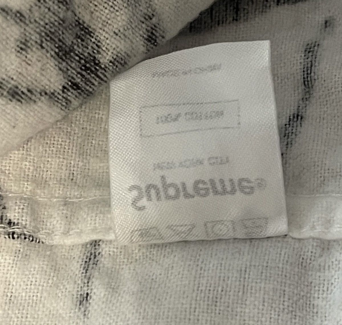 Supreme Supreme FW12 White Tree Camo Chamois shirt White Large Size US L / EU 52-54 / 3 - 5 Thumbnail
