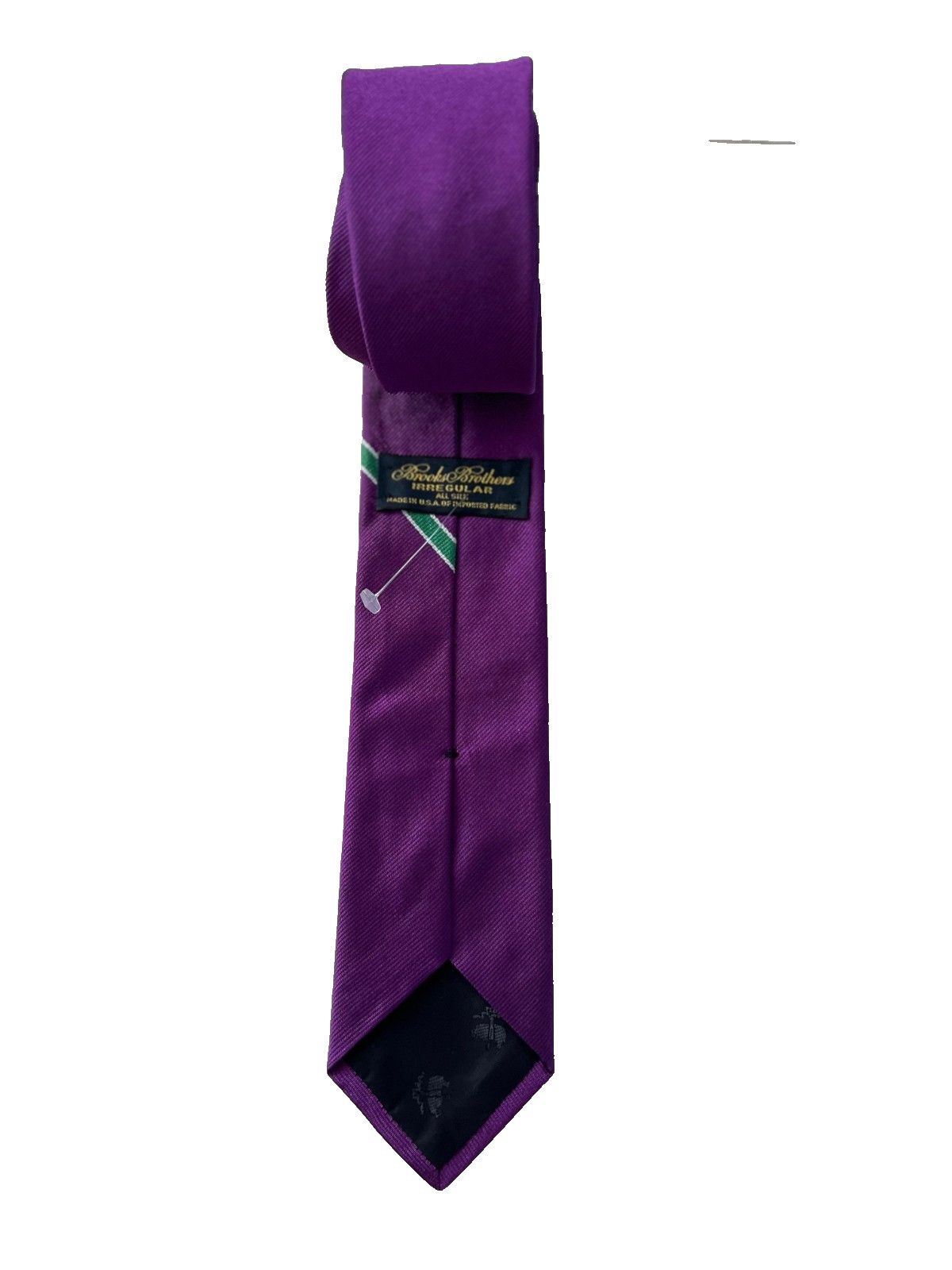 Brooks Brothers *** Brooks Brothers Purple Silk Tie Size ONE SIZE - 2 Thumbnail