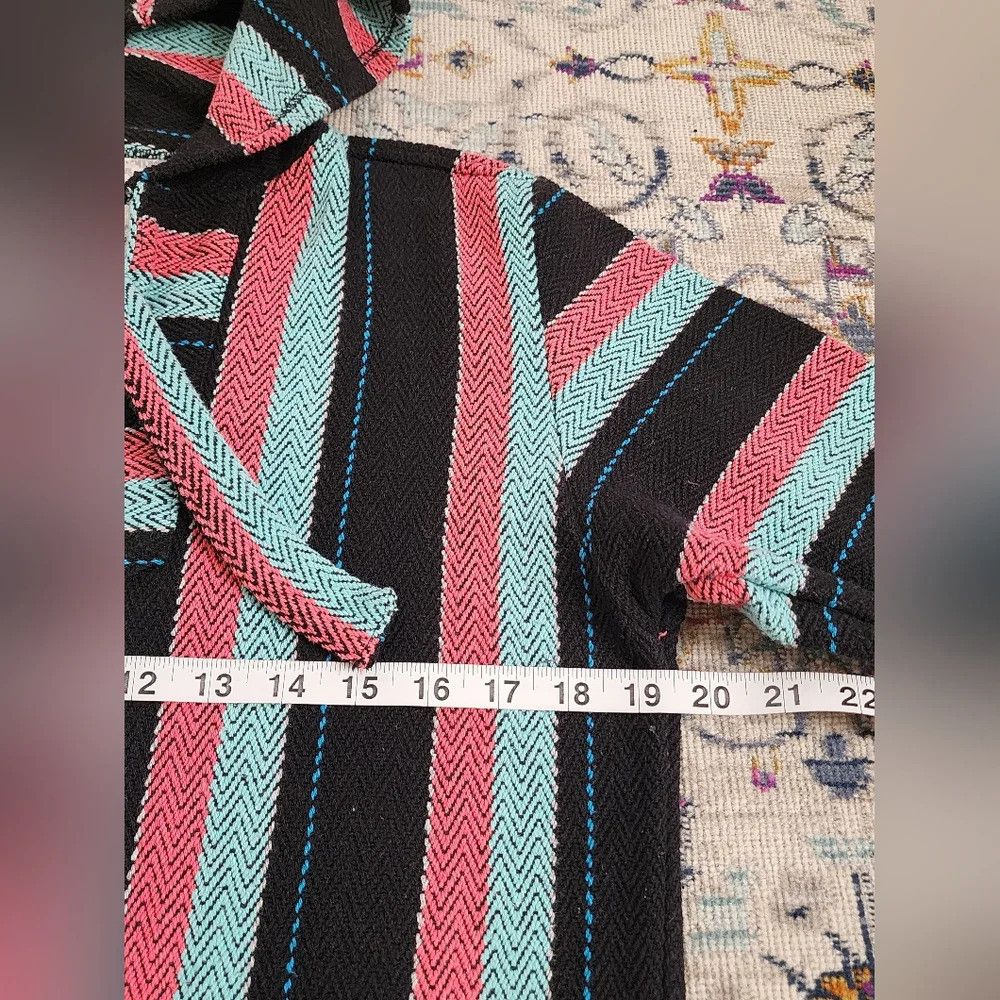 Other Original Senor Lopez Baja Pullover Hoodie Multicolor Strip Size M / US 6-8 / IT 42-44 - 8 Thumbnail
