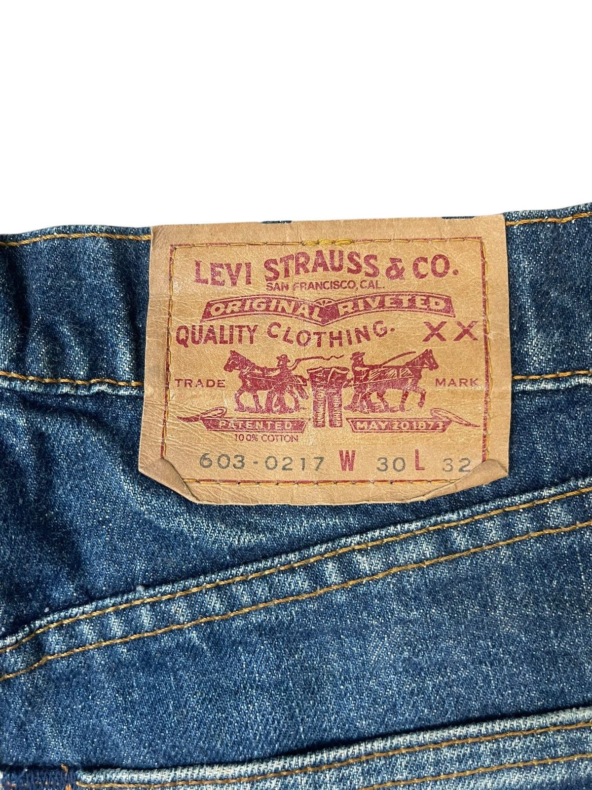Levi's Vintage Levi’s 603-0217 Jeans Streetwear Size US 30 / EU 46 - 4 Thumbnail