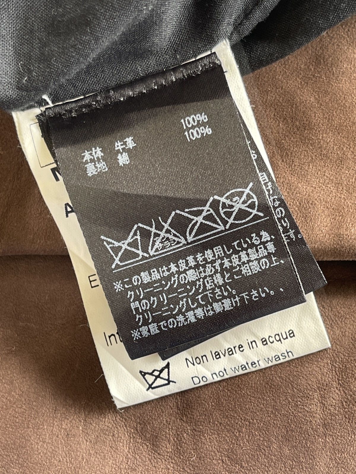 10sei0otto 10Sei0Otto Scar Stitch Cow Leather Avantgarde Jacket Size US S / EU 44-46 / 1 - 10 Thumbnail