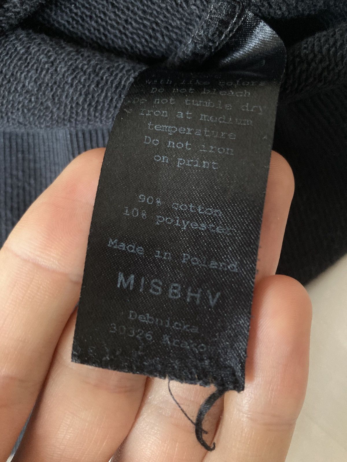 Misbhv Misbhv Euphoria Hoodie red stitching Size S / US 4 / IT 40 - 4 Thumbnail