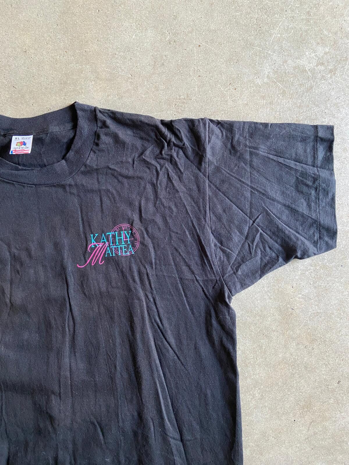 Fruit Of The Loom VTG Kathy Mattea "Lonesome Standard Time" Tee Sz XL Size US XL / EU 56 / 4 - 3 Thumbnail