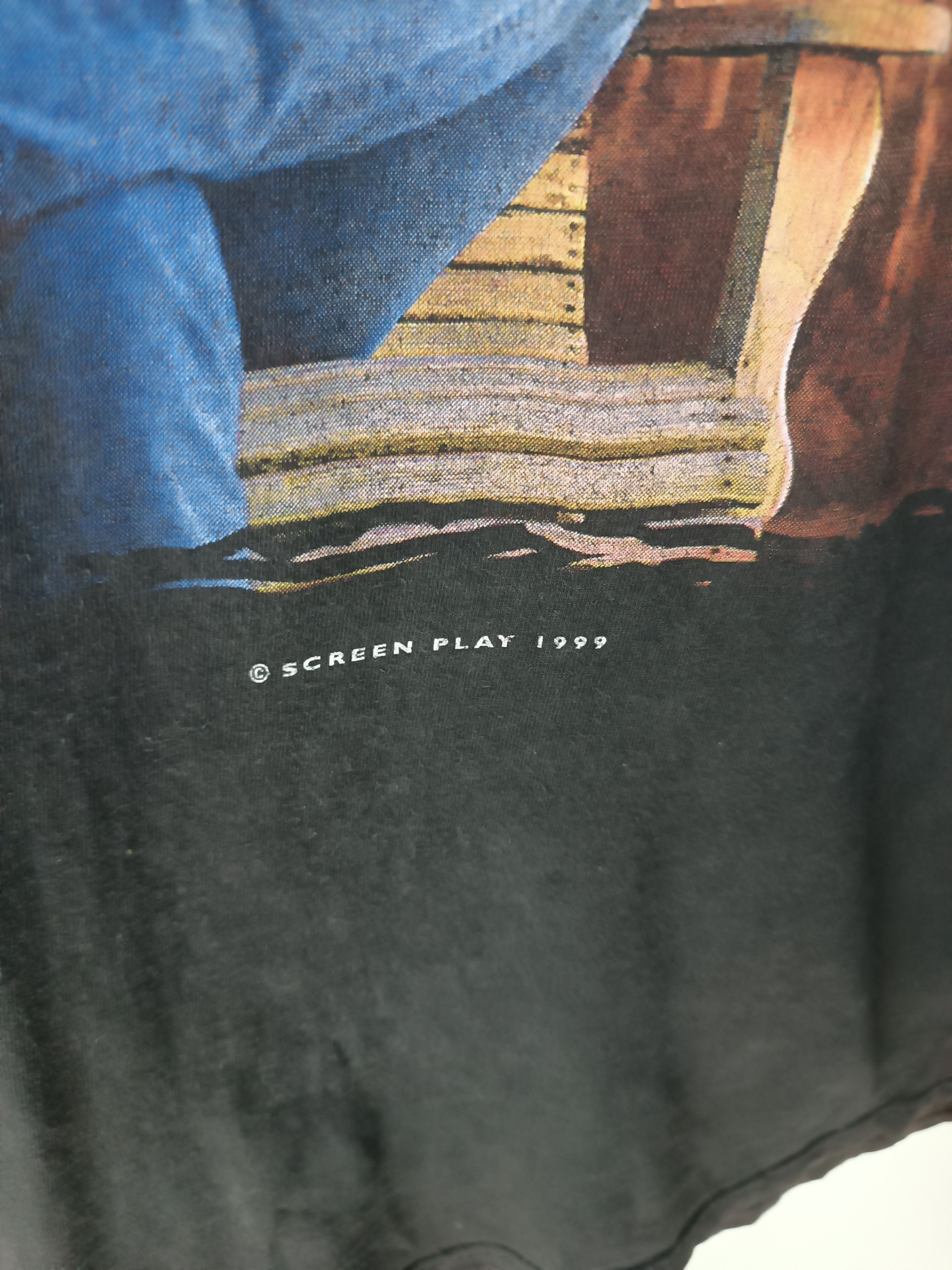 Vintage THRASHED FADED VINTAGE '99 JOHN MICHAEL MONTGOMERY TOUR TEE Size US XL / EU 56 / 4 - 10 Thumbnail