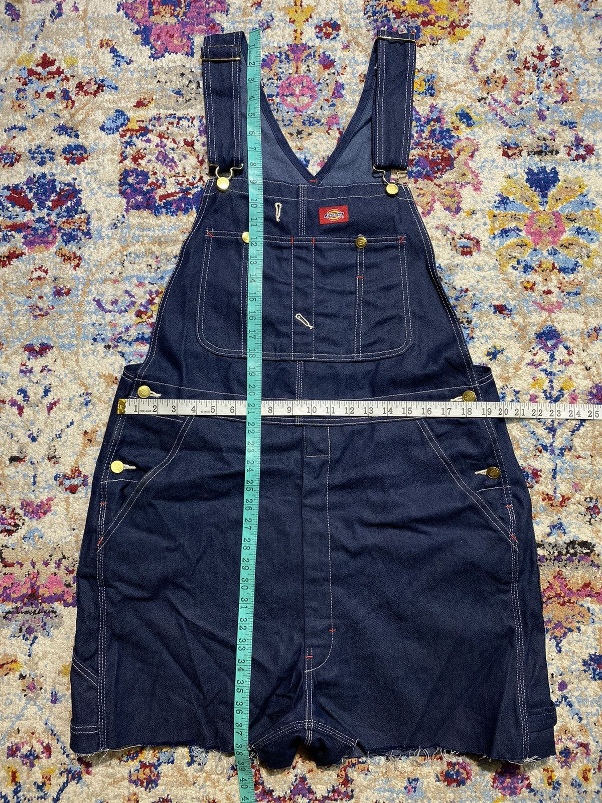Dickies Dickies Denim Jeans Crop Overalls Unisex W34 Size US 34 / EU 50 - 10 Thumbnail