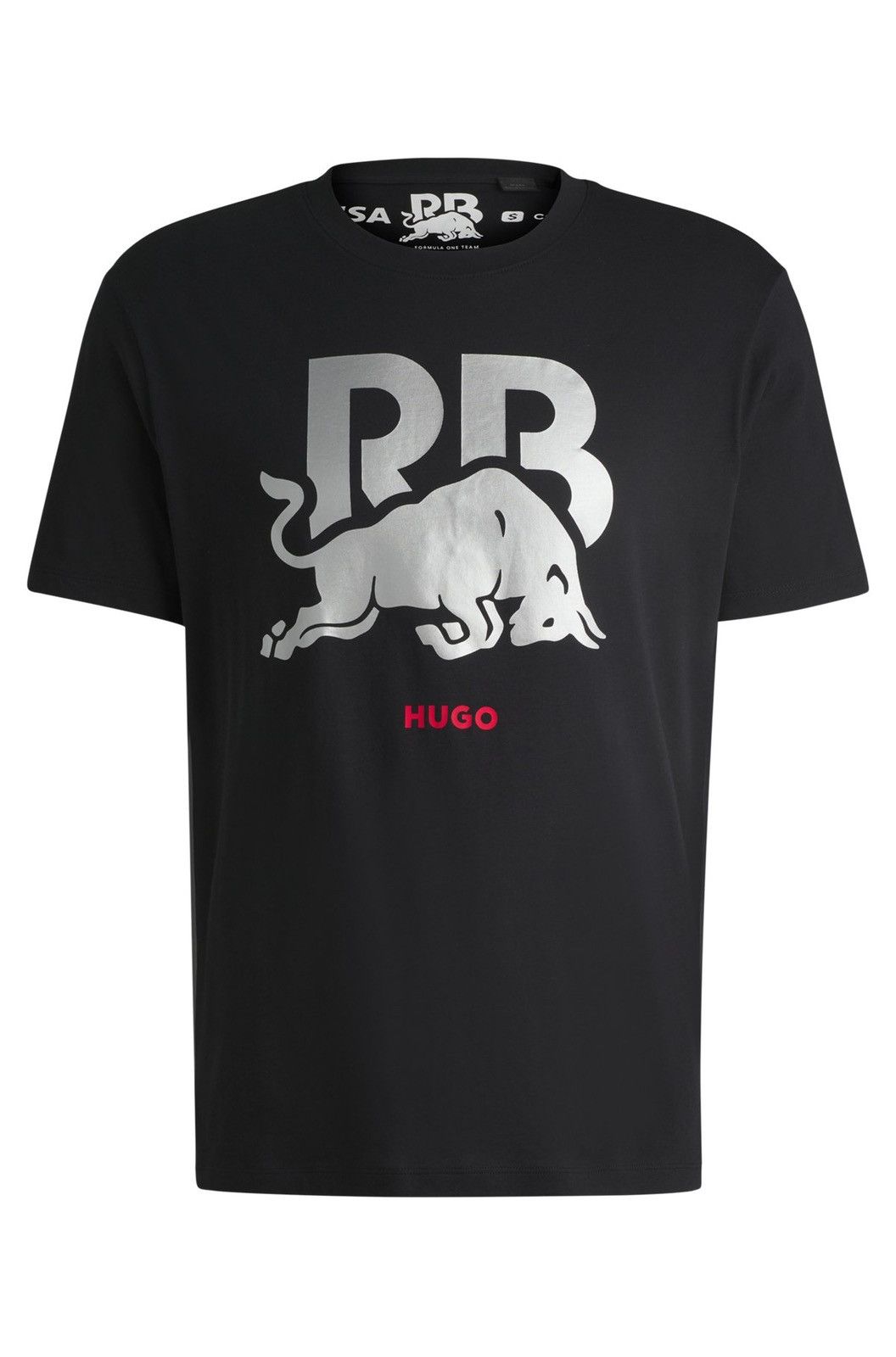 Hugo HUGO Red Bull Racing F1 T-Shirt Visa Cash App Black Y2K Size US S / EU 44-46 / 1 - 2 Thumbnail