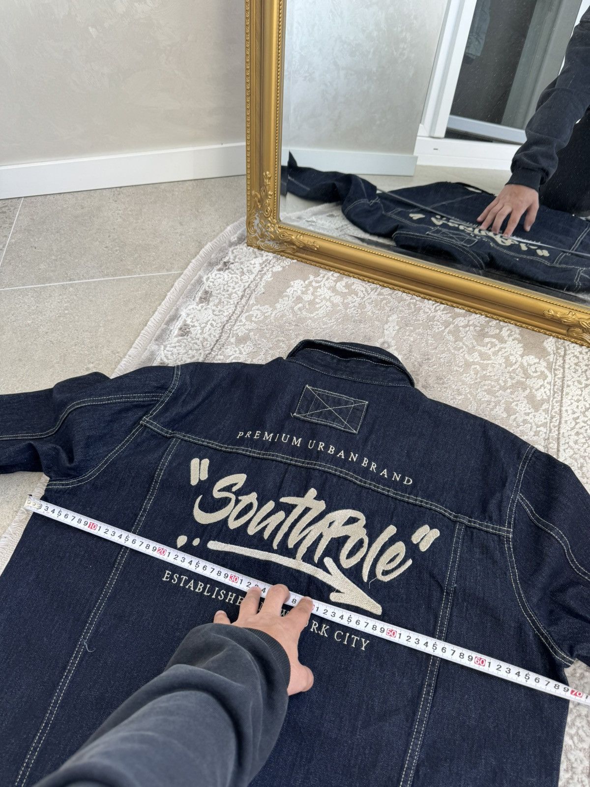 Southpole SouthPole Y2k Japan Denim Jacket Vintage Jeans Size Xl Size US XL / EU 56 / 4 - 10 Thumbnail