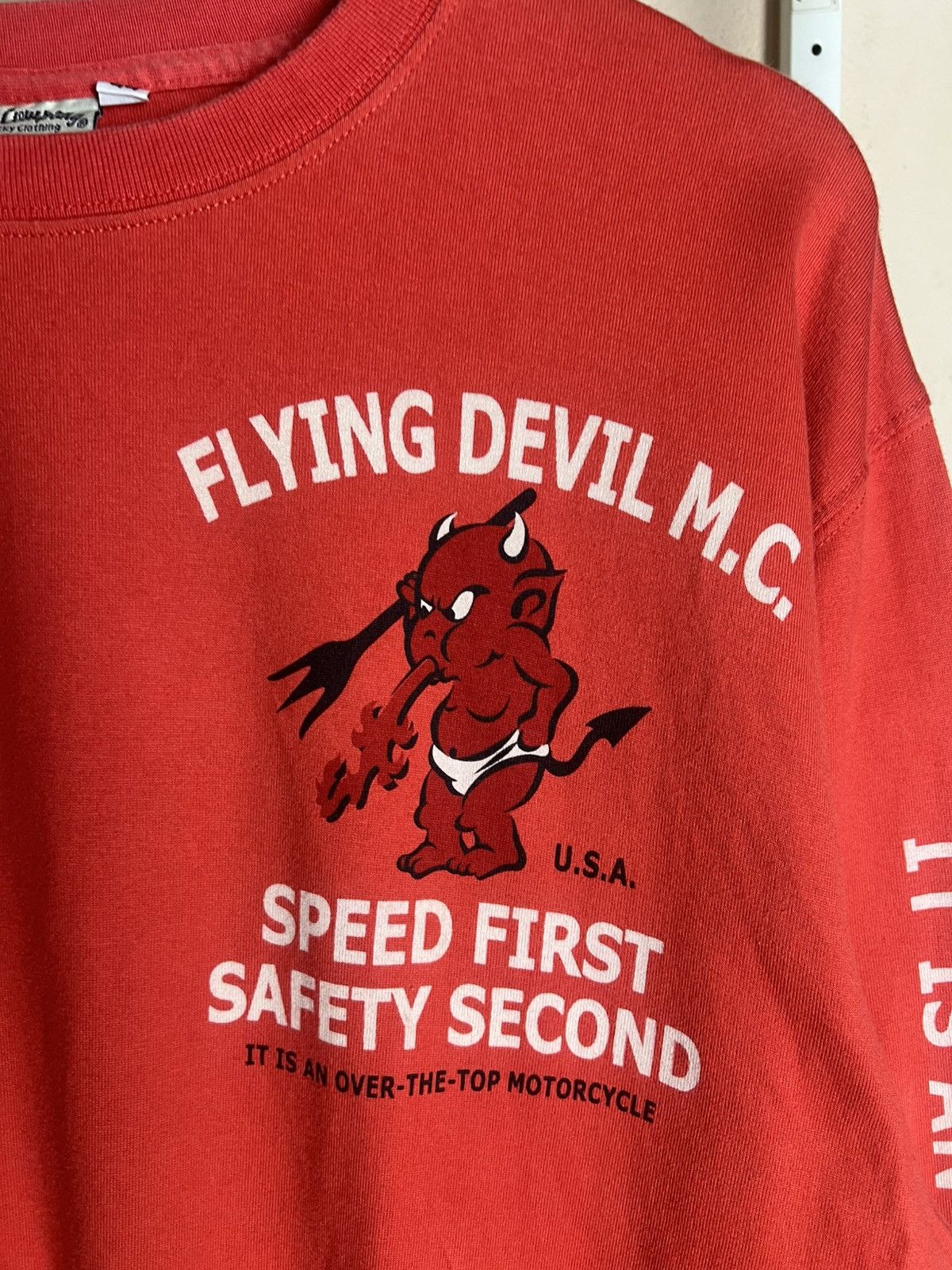 Other Ted Company Devil Equipment Flying Devil M.C Motorcyle Size US M / EU 48-50 / 2 - 4 Thumbnail