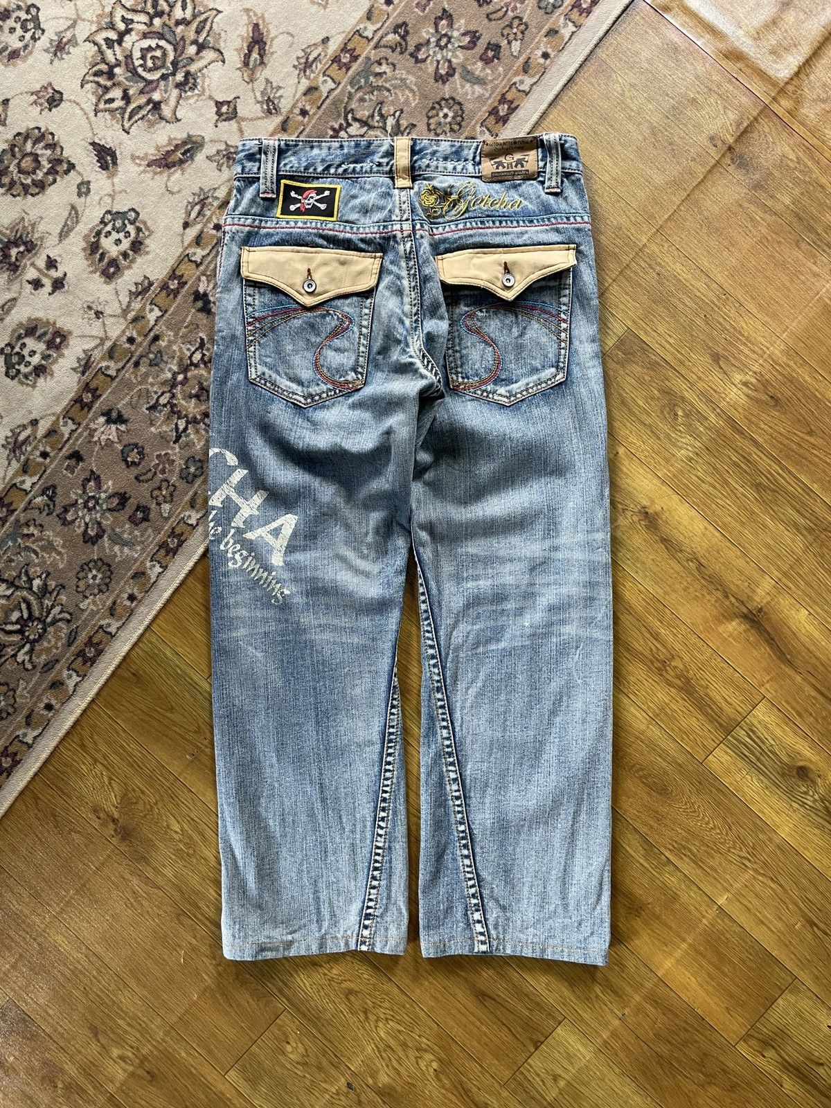 Gotcha × Vintage Vintage Gotcha Surf Baggy Pants Size US 34 / EU 50 - 4 Thumbnail