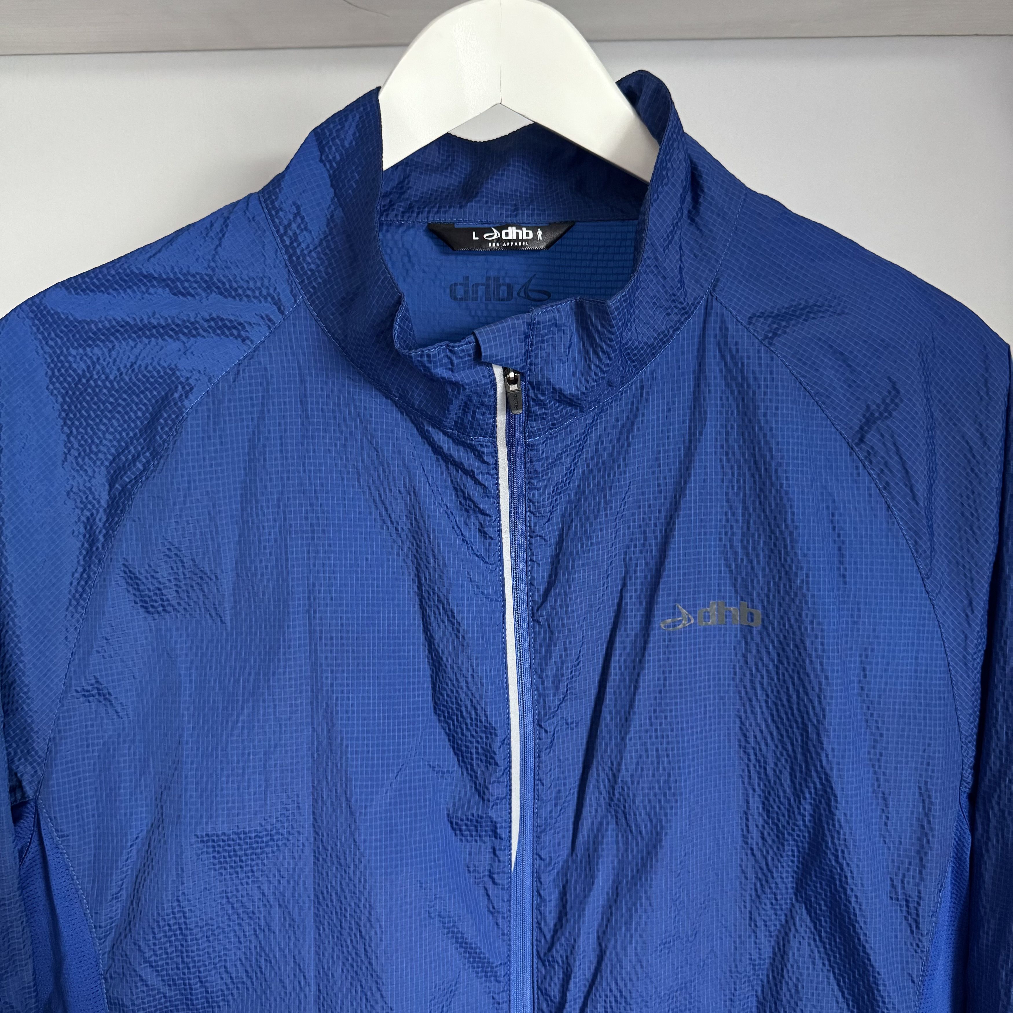 Rapha Men's DHB Run Apparel Blue Lightweight Jacket Size L Size US L / EU 52-54 / 3 - 4 Thumbnail