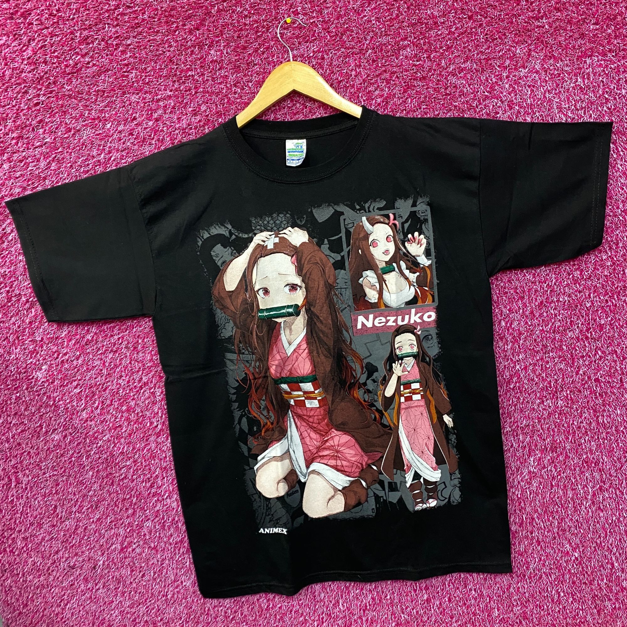 Anime Demon Slayer Nezuko Kamado Anime Kawaii Graphic Design T-Shi Size US XL / EU 56 / 4 - 2 Thumbnail