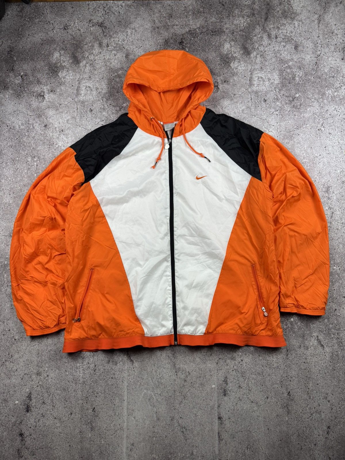 Nike Nike Vintage Windbreaker Track Y2K Drill Jacket Gorpcore Air Size US XXL / EU 58 / 5 - 1 Thumbnail