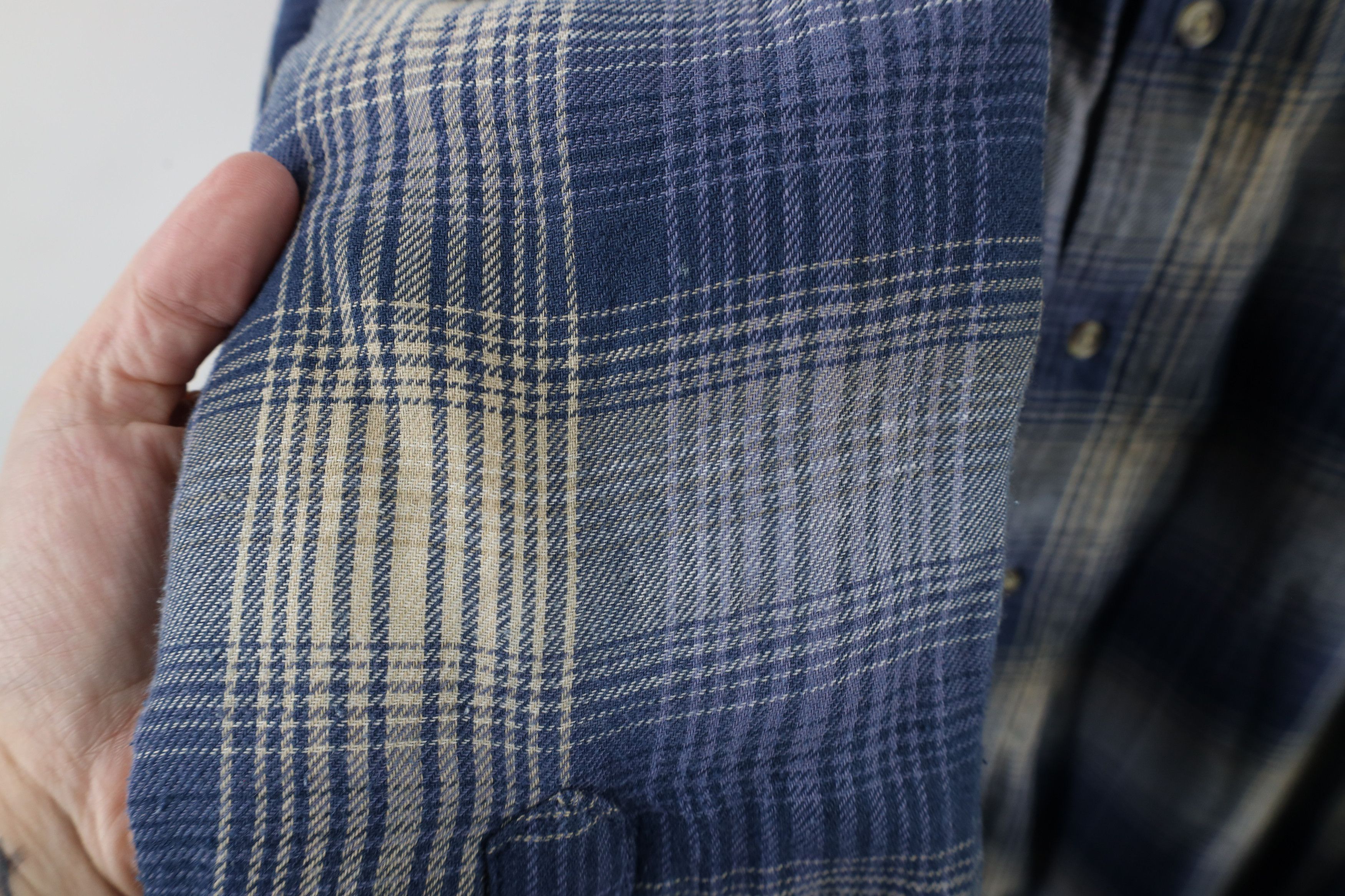 Vintage Vintage 90s Streetwear Thermal Lined Flannel Shirt Jacket Size US XL / EU 56 / 4 - 6 Thumbnail