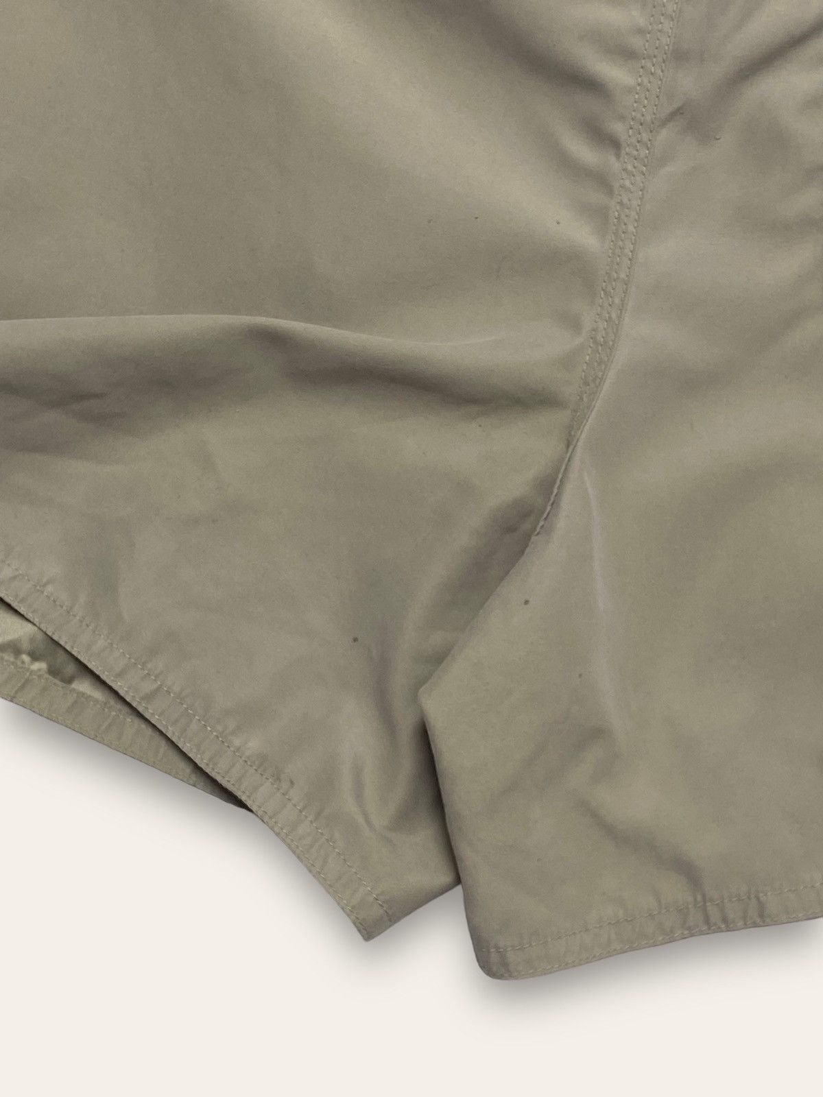 Quiksilver Vintage QUIKSILVER Big Logo Beige Shorts Y2K Size US 33 - 9 Thumbnail