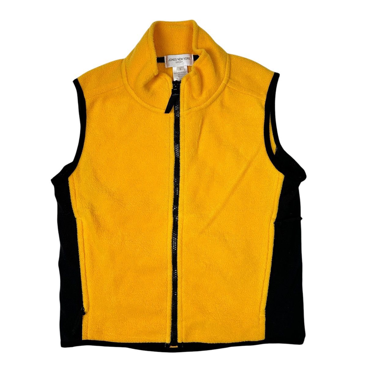 Jones New York × Vintage Women's Jones New York Sport Fleece Vest Full Zip Size S / US 4 / IT 40 - 1 Thumbnail