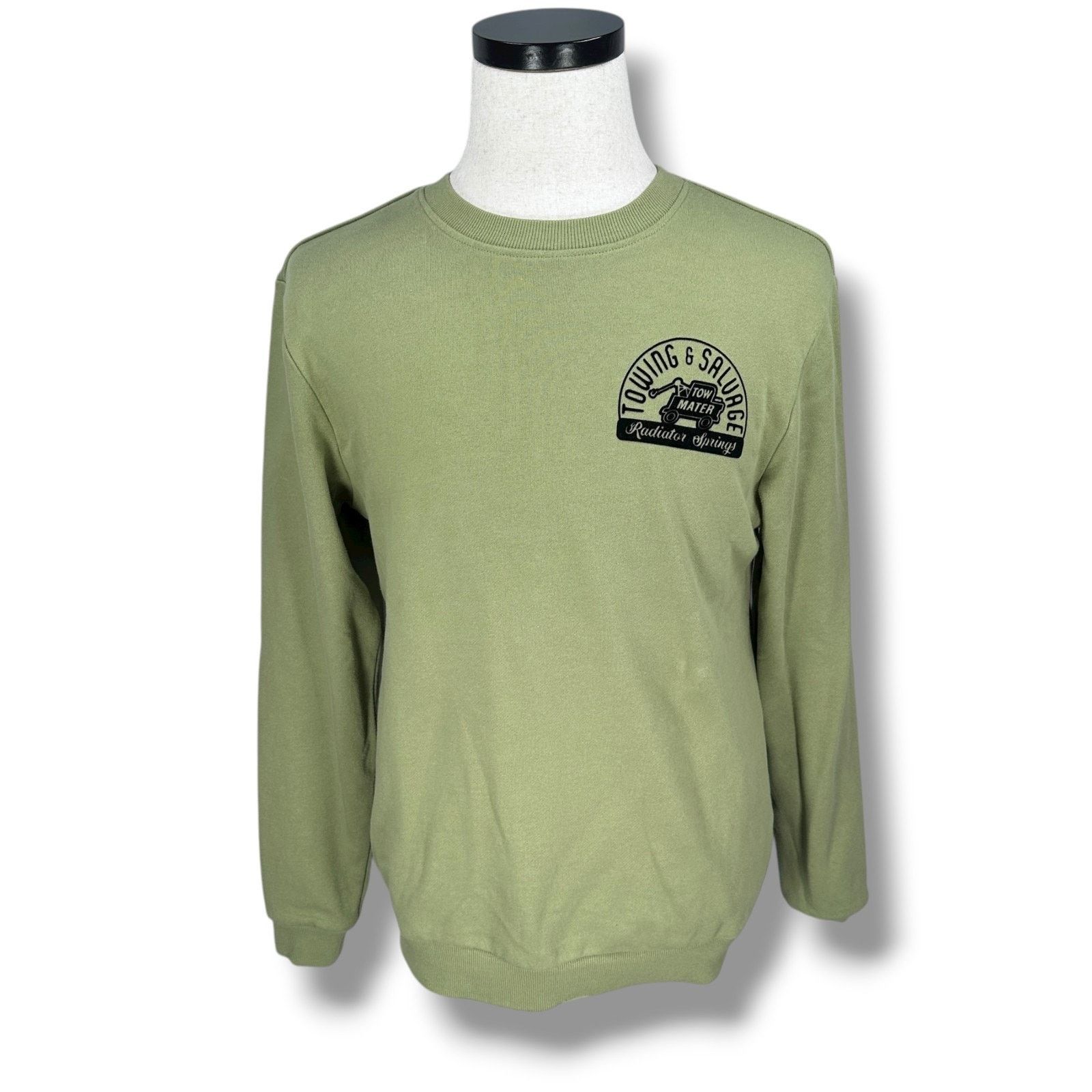 Disney Disney Tow Mater Towing & Salvage Sweatshirt Men’s XS Green Size US XS / EU 42 / 0 - 1 Thumbnail