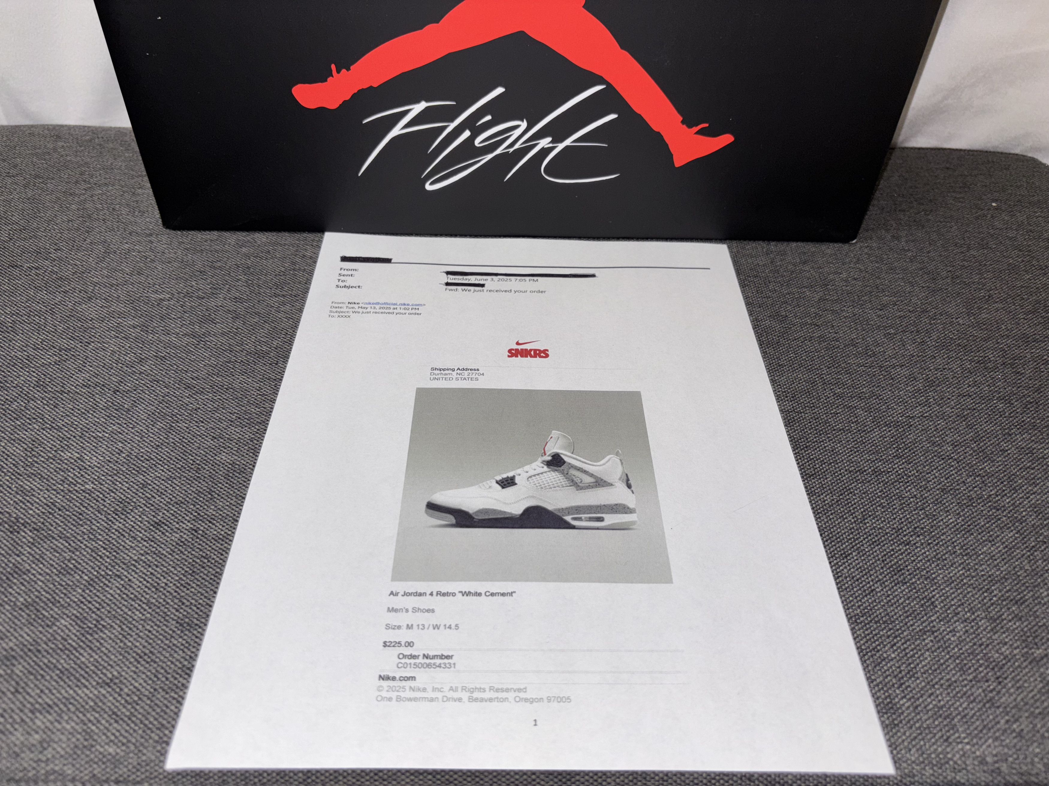 Jordan Brand Nike Air Jordan 4 Retro White Cement (2025) 13 FV5029-100 Size US 13 / EU 46 - 15 Thumbnail