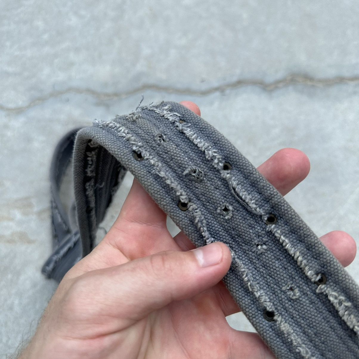Japanese Brand × Vintage Vintage Japanese Style Knit Belt Y2K Style USA 00s Size ONE SIZE - 5 Thumbnail