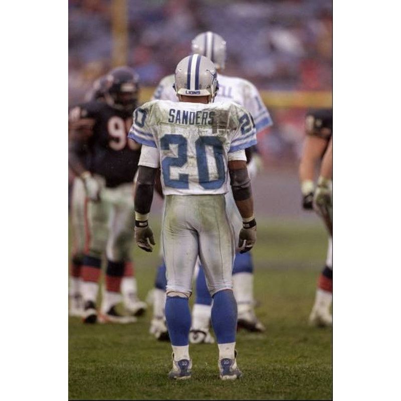 NFL × Starter Barry SANDERS 90s Detroit Lions Reversible jersey NFL vtg Size US L / EU 52-54 / 3 - 5 Thumbnail