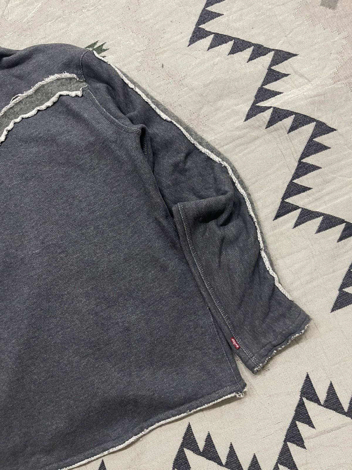 Levi's 2000s LEVIS RED TAB COTTON ,WOOL CROSS ZIPPER SWEATER Size US M / EU 48-50 / 2 - 15 Thumbnail