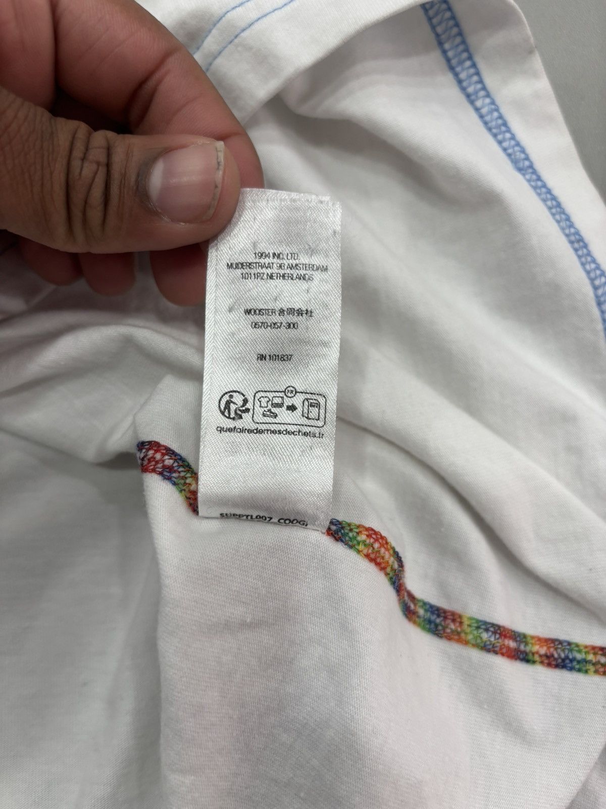 Supreme Supreme Coogi Raglan S/S Top White Size US XL / EU 56 / 4 - 7 Thumbnail