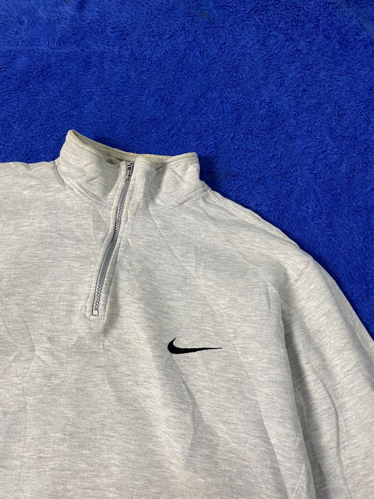 Nike × Vintage Vintage halfzip nike sweater Size US L / EU 52-54 / 3 - 2 Thumbnail