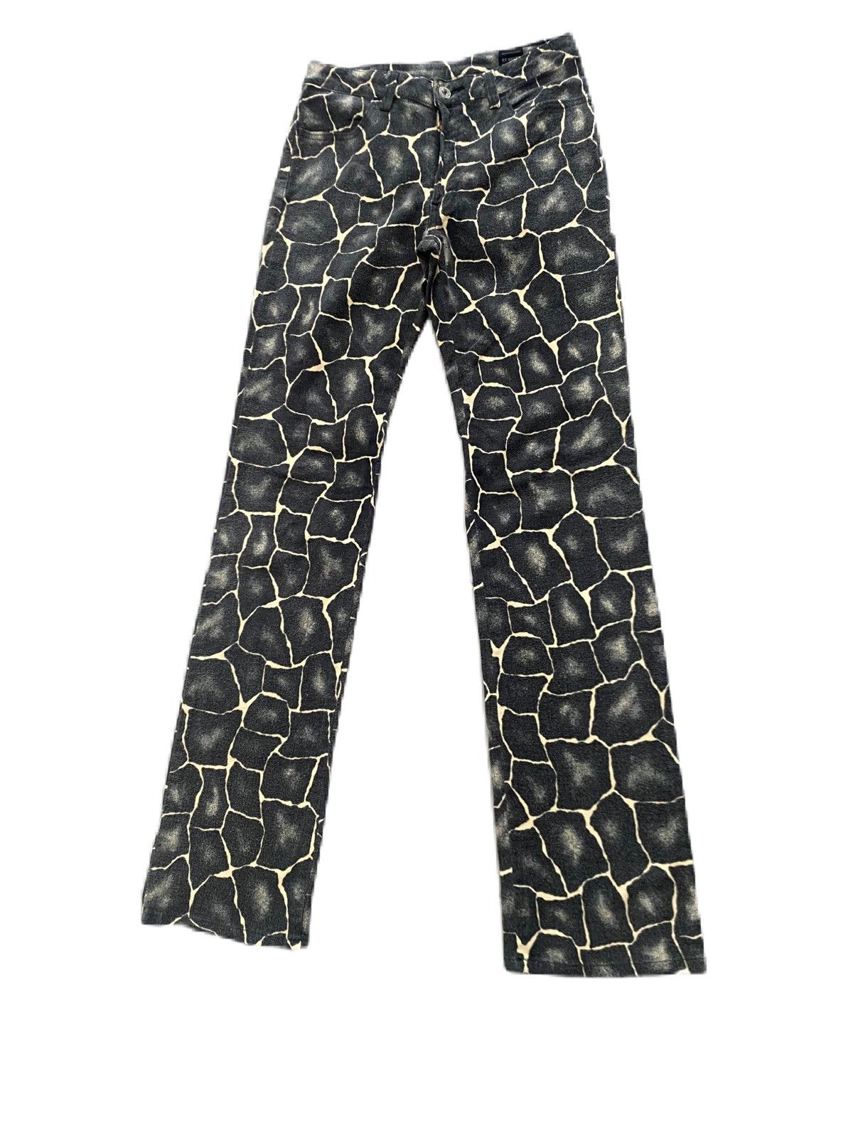 If Six Was Nine Abstract Et-Boite Slim Casual Pants Low Rise Japan Brand Size US 27 - 3 Thumbnail