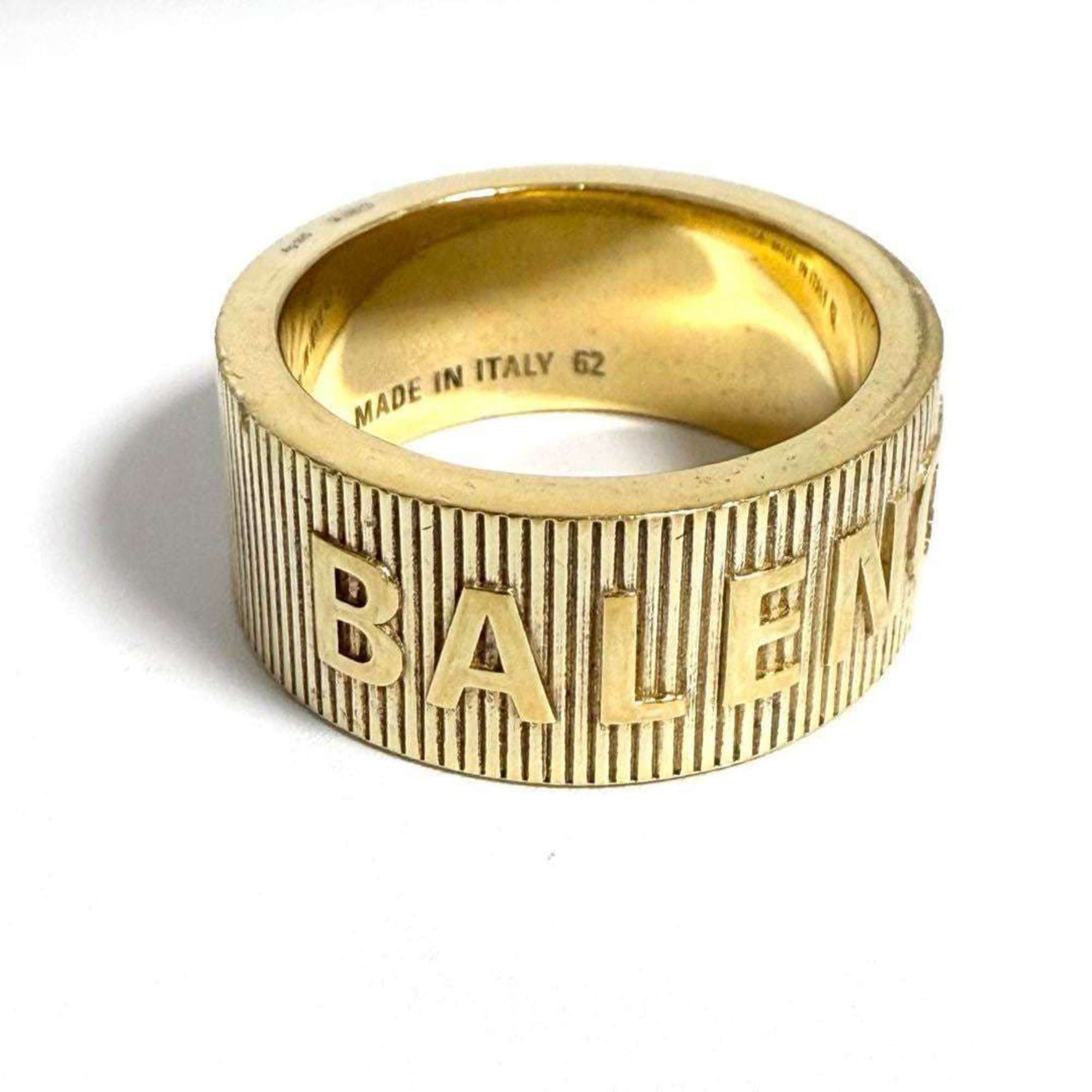 Balenciaga Balenciaga Men's Force Stripe Ring in 925 Sterling Silver Size ONE SIZE - 1 Thumbnail