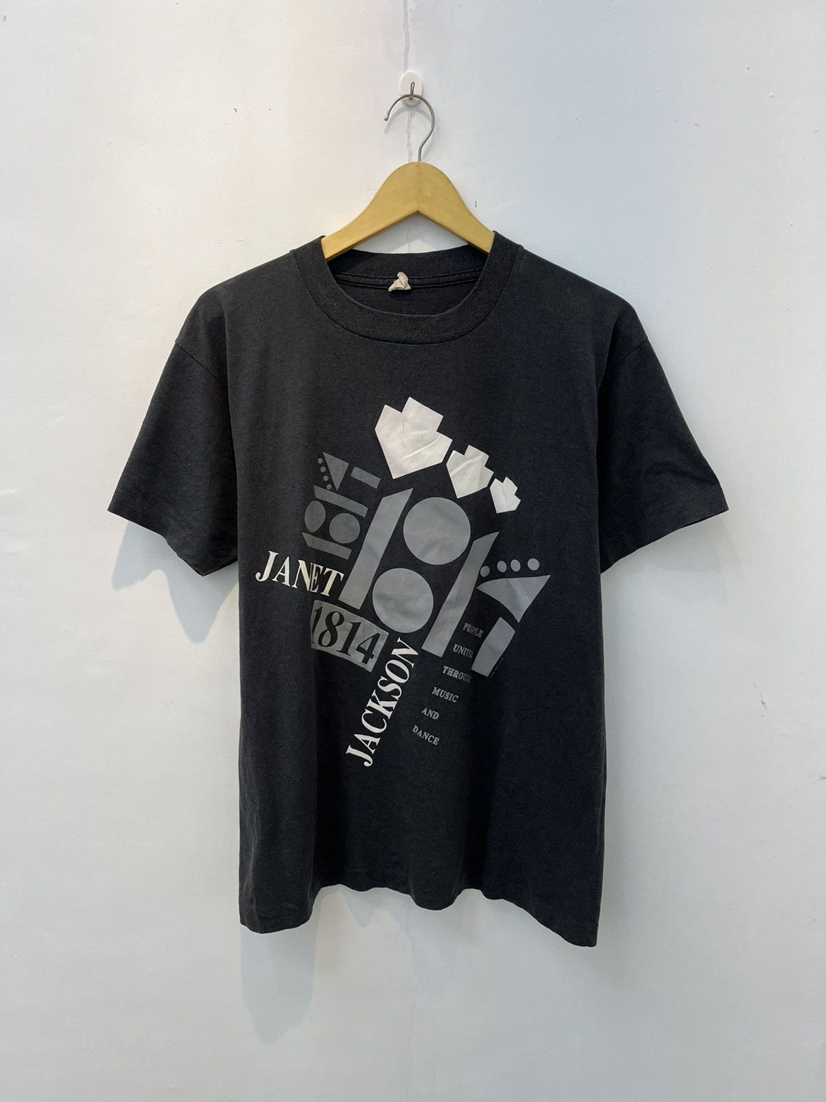 Apple × Vintage 1990 Janet Jackson Apple Japan Tour T Shirt | Grailed
