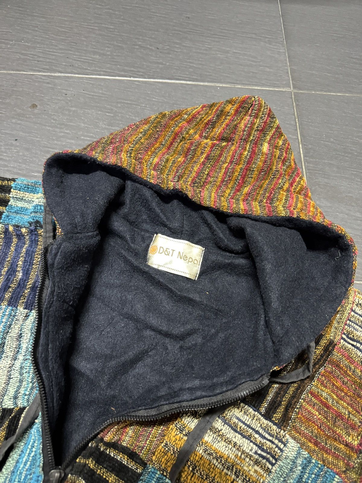 Kapital JAPANESE BRAND BORO STYLE SWEATER Size US L / EU 52-54 / 3 - 4 Thumbnail