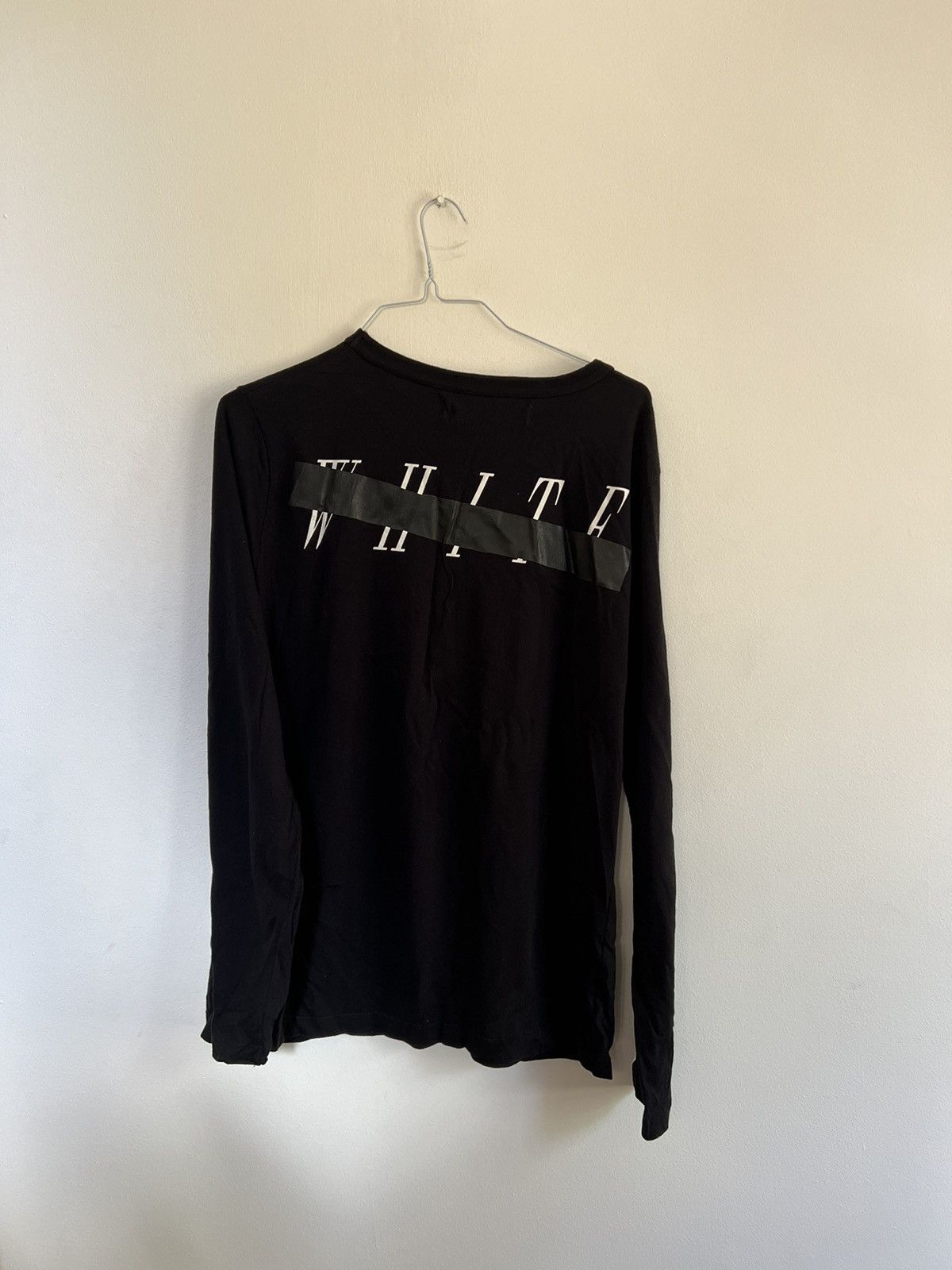 Off-White × Virgil Abloh Off white Mirror Skull Long sleeve TEE Size US M / EU 48-50 / 2 - 2 Thumbnail