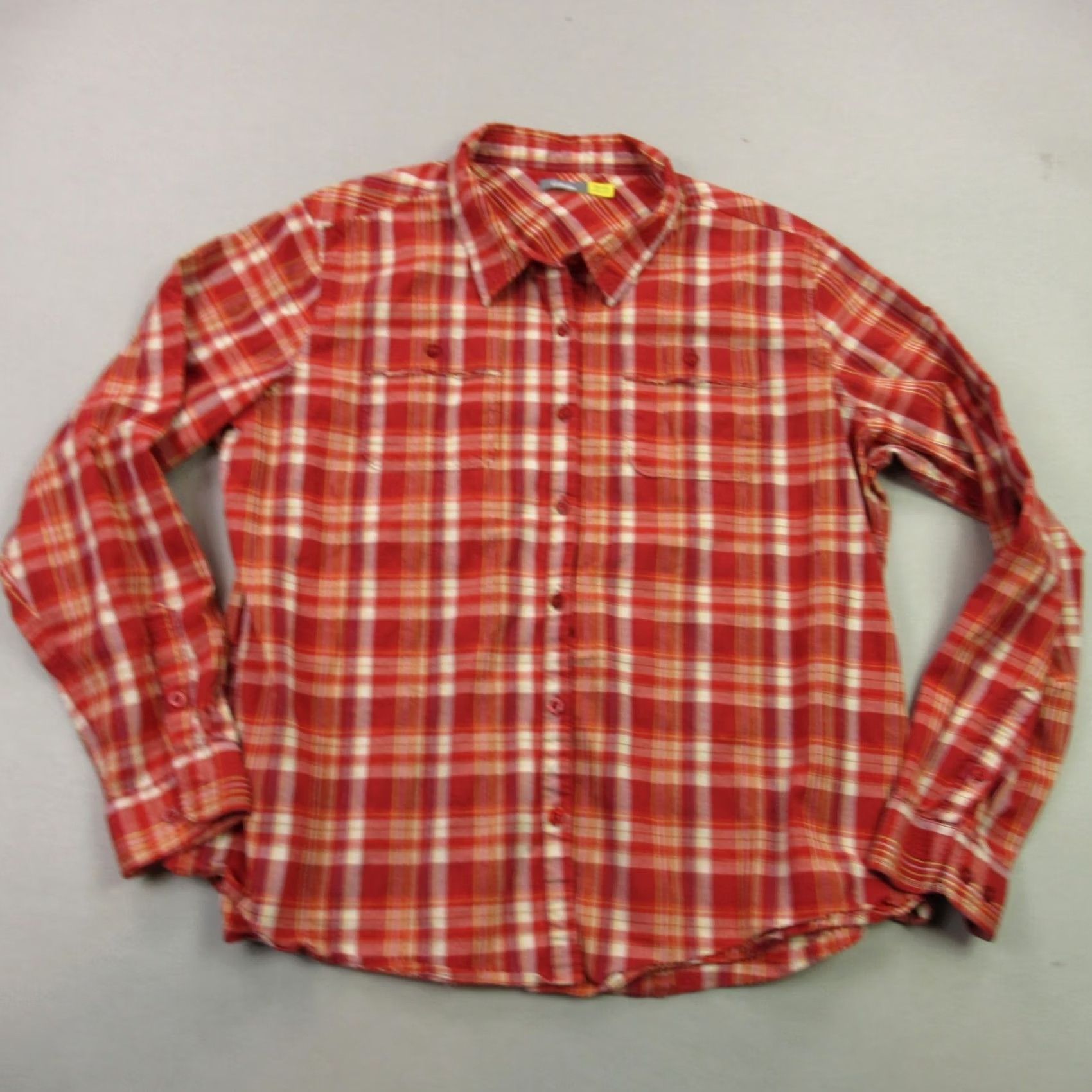 Vintage Cabelas Shirt Womens 2XL Long Sleeve Button Up Outdoor Lightweight Plaid Shirt レディース Long Sleeve Button-Up Outdoor Lightweight Plaid 2XL Size XXL / US 16-18 / IT 52-54 - 2 Thumbnail