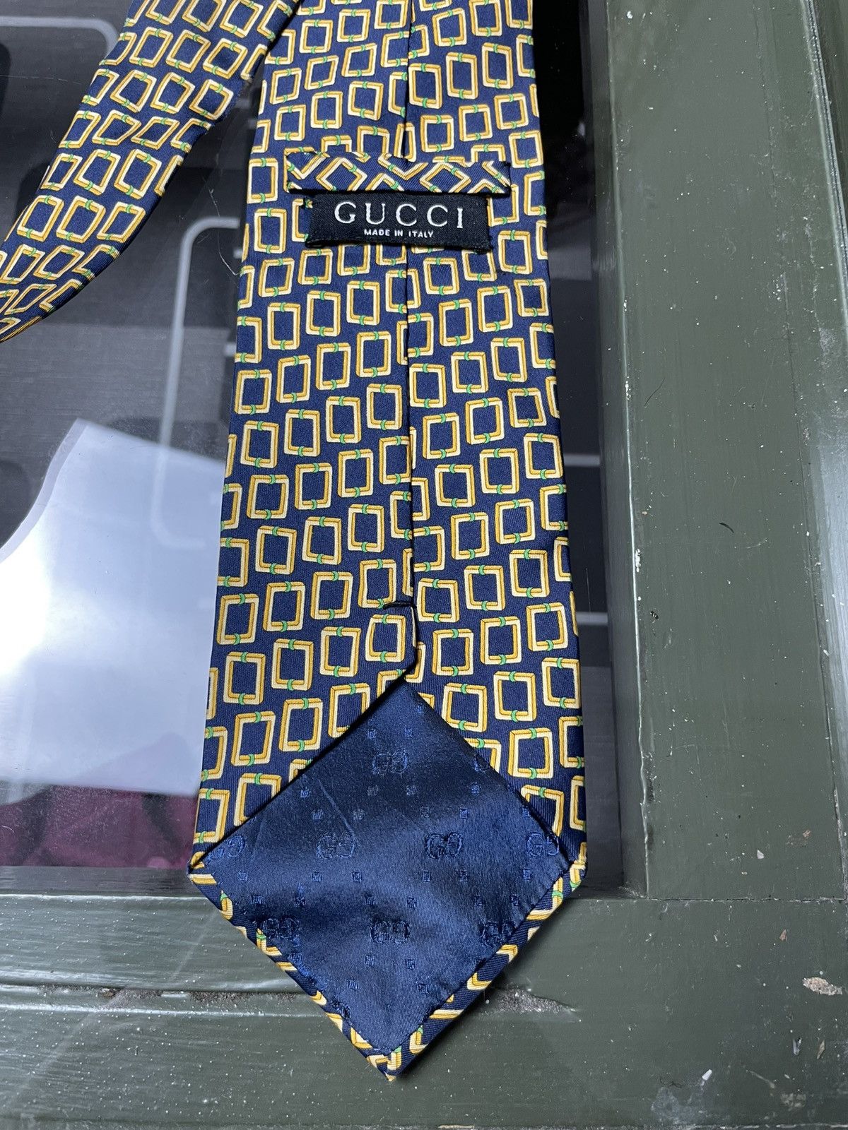 Gucci Vintage Gucci Tie Size ONE SIZE - 2 Thumbnail
