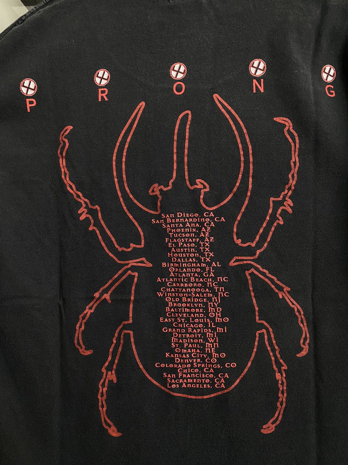 Band Tees × Vintage Prong 2002 Tour Vintage Shirt Size US L / EU 52-54 / 3 - 9 Thumbnail