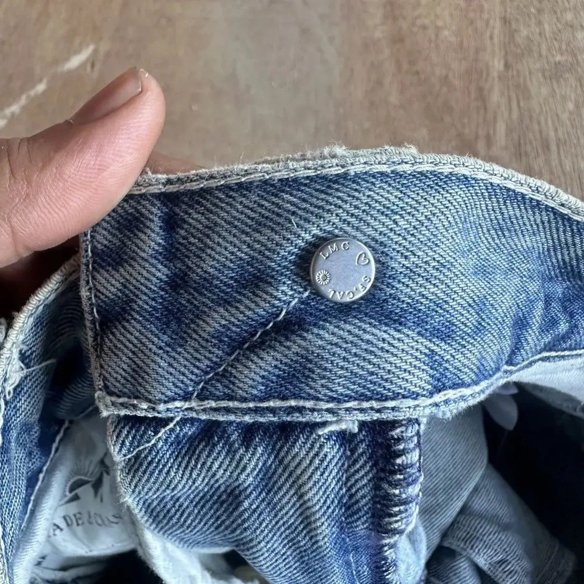 Levi's Made & Crafted LEVI’S MADE & CRAFT DENIM DOUBLE KNEE RIPPED WORK WEAR PANTS Size US 30 / EU 46 - 15 Thumbnail