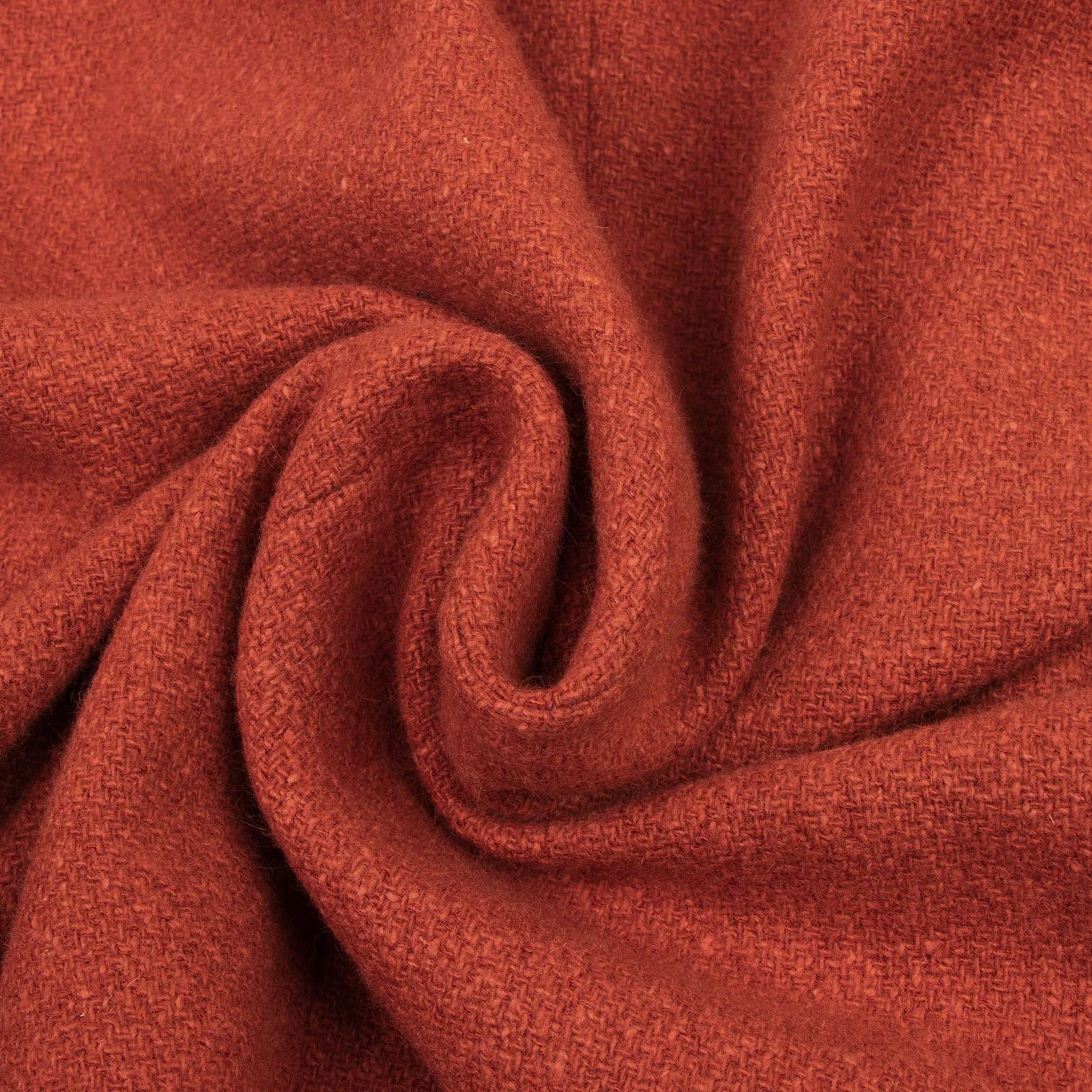 Issey Miyake Wool Band Collar Flap Pocket Jacket in Orange, Size M Size US M / EU 48-50 / 2 - 14 Thumbnail