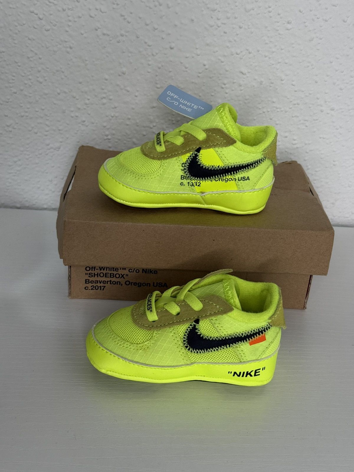 Nike Nike Air Force 1 Low x Off-White Toddler 3C Size US 10 / EU 43 - 2 Thumbnail